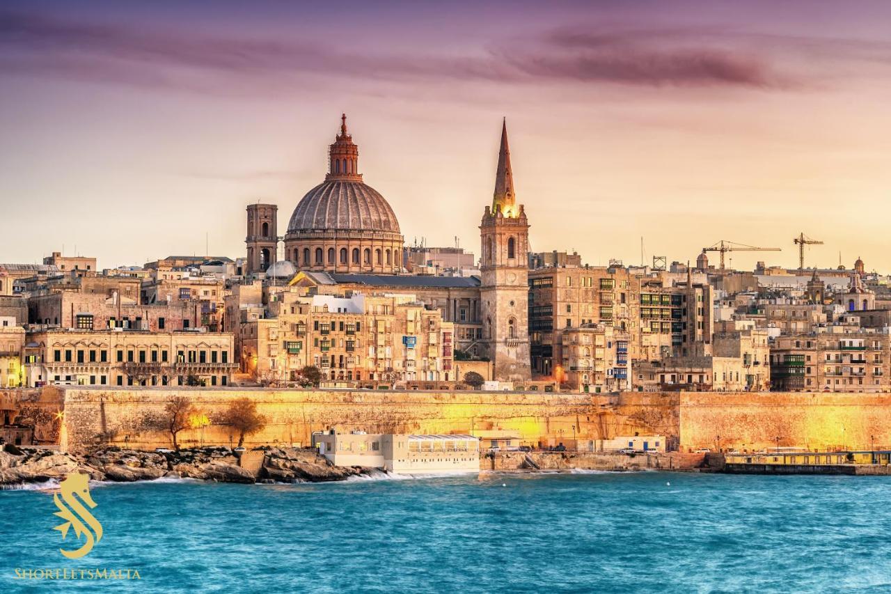 Bastions Seaview Apartments And Duplex Penthouse In Sliema By Shortletsmalta エクステリア 写真