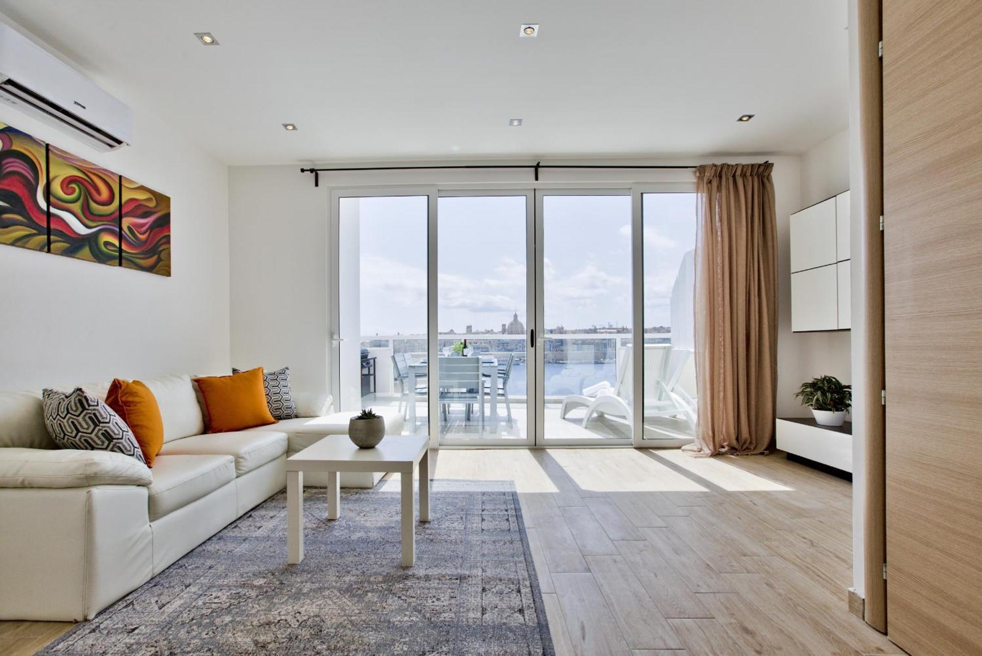 Bastions Seaview Apartments And Duplex Penthouse In Sliema By Shortletsmalta エクステリア 写真